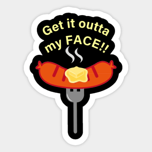 Buttered Sausage Sticker